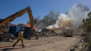 Stanthorpe dump goes up in Flames