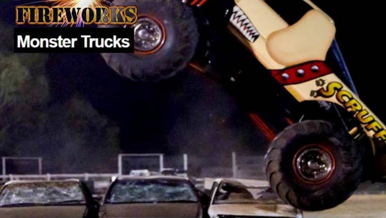 Bring out your inner child, with Monster Trucks!