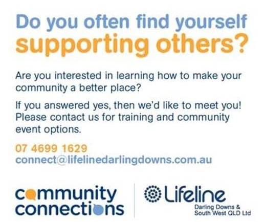 Lifeline Darling Downs | Community Connections Program